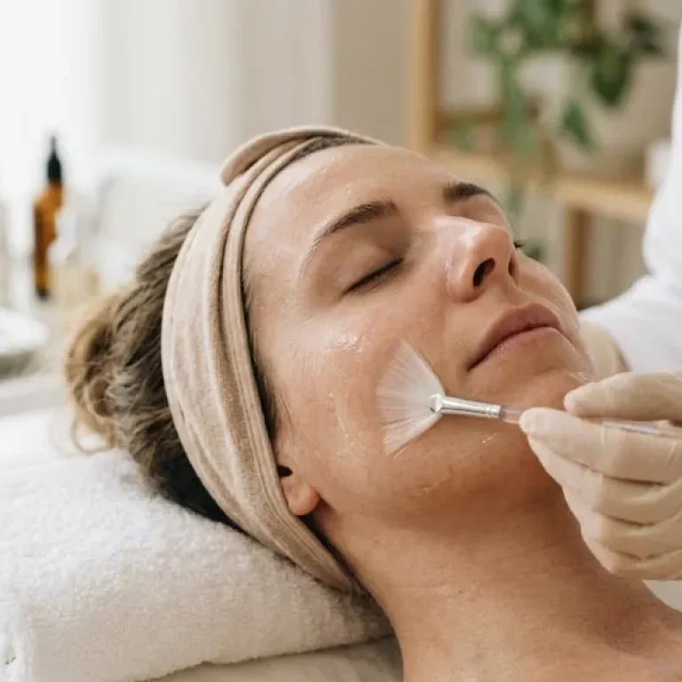Tratamiento de peeling químico facial en Villavicencio